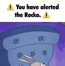 You Have Alerted The Horde Rocko GIF - You Have Alerted The Horde You Have Alerted Rocko GIFs