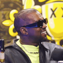 kanye west drinkchamps laughing laugh ye west