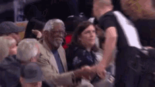 Bill Russell Shake Hands GIF - Bill Russell Shake Hands Smile GIFs