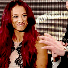 sasha banks mercedes varnado smiling cute adorable