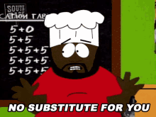 No Substitute For You Chef GIF - No Substitute For You Chef South Park GIFs