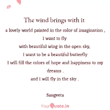 Poem The Wind Brings With It GIF - Poem The Wind Brings With It Sangeeta GIFs