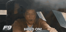 Hold On Han Lue GIF - Hold On Han Lue The Fast And The Furious GIFs