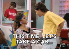 This Time Lets Take A Cab GIF - This Time Lets Take A Cab Convince GIFs