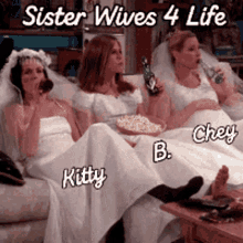 sister wives for life wedding drink thirsty cheers