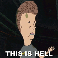This Is Hell Butt-head GIF - This Is Hell Butt-head Mike Judge'S Beavis And Butt-head GIFs