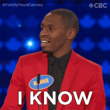 i know family feud canada i am aware i can see that i understand