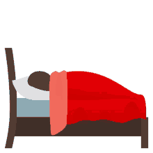 person in bed objects joypixels sleeping resting