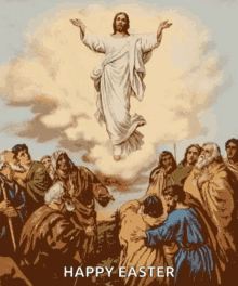Happy Easter He Is Risen GIF - Happy Easter He Is Risen Jesus GIFs