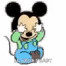 Mickey Mouse Baby Mickey GIF - Mickey Mouse Baby Mickey So Sweet GIFs