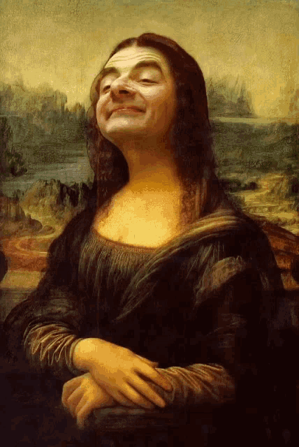 Funny Mona Lisa GIFs | Tenor