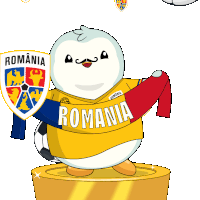 Romania Rou Sticker