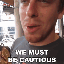 We Must Be Cautious Corey Vidal GIF - We Must Be Cautious Corey Vidal We Have To Be Careful GIFs
