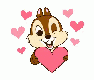 Cute Animated GIF – Cute Animated Chipmunk – discover and share GIFs