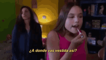 Mama Regañando A Su Hija Fiestera GIF - Labial Adolescente Rosa De Guadalupe GIFs