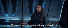 There Was A Hormonal Space Rabbit Sylvia Tilly GIF