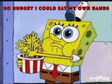 Spongebob Hungry GIF - Spongebob Hungry Hands GIFs