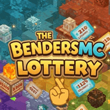 a game called the bendersmc lottery is being played on a tablet