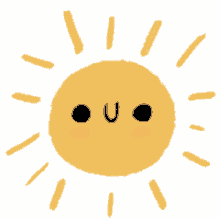 sunny sun bright smile happy day