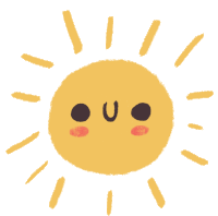 Sunny Sun Sticker - Sunny Sun Bright Stickers
