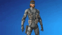 Solid Snake Fortnite GIF - Solid Snake Fortnite Hey Now GIFs