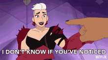 I Dont Know If Youve Noticed Scorpia GIF - I Dont Know If Youve Noticed Scorpia Lauren Ash GIFs