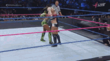 Naomi Butt In Your Face GIF - Naomi Butt In Your Face Alexa Bliss GIFs