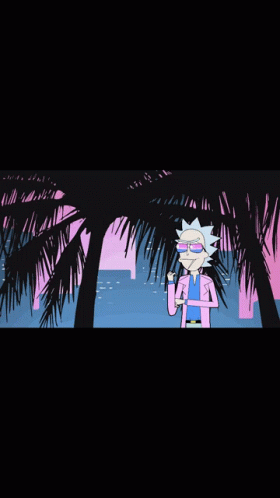 Rick And Morty Aesthetic GIF - RickAndMorty Aesthetic Rainbow - Discover &  Share GIFs