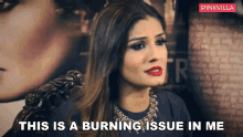 This Is A Burning Issue In Me Raveena Tandon GIF - This Is A Burning Issue In Me Raveena Tandon Pinkvilla GIFs