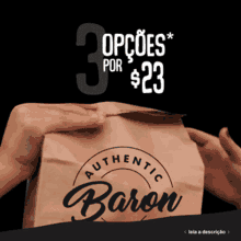 baron burger opcoes por options burger