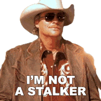 Im Not A Stalker Alan Jackson Sticker - Im Not A Stalker Alan Jackson Country Boy Song Stickers