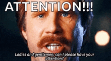 Announcement Will Ferrell GIF - Announcement Will Ferrell Ron Burgundy GIFs