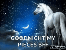 Good Night Fantasy GIF - Good Night Fantasy Unicorn GIFs