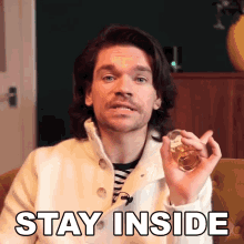 Stay Inside Robin James GIF - Stay Inside Robin James Stay At Home GIFs
