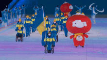 Ukranian Flag Ukraine GIF - Ukranian Flag Ukraine Opening Ceremony GIFs
