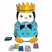 sports penguin cards collection trading