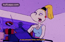 A Real Princess? Drew, That'S Great!.Gif GIF - A Real Princess? Drew That'S Great! Brush GIFs