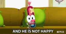And He Is Not Happy Lucas Grabeel GIF - And He Is Not Happy Lucas Grabeel Pinky Malinky GIFs
