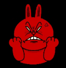 Cony Angry GIF - Brown Cony Line GIFs