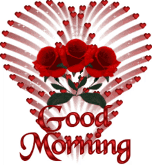 Good Morning Rose GIF - Good Morning Rose Heart GIFs