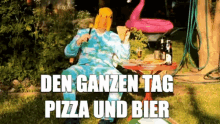 Ingo Ohne Flamingo Pizza GIF - Ingo Ohne Flamingo Pizza Bier GIFs