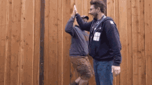 Evanandkatelyn High Five GIF - Evanandkatelyn High Five Infinite High Five GIFs