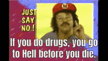 Mario Drug GIF - Mario Drug Psa GIFs