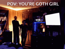 Gothgirl Goth GIF - Gothgirl Goth Pov GIFs
