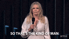 So That'S The Kinda Of Man We Are Honoring Here Today Chelsea Handler GIF - So That'S The Kinda Of Man We Are Honoring Here Today Chelsea Handler Mark Twain Prize GIFs