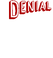 Denial Is Not Policy End Gun Violence Sticker - Denial Is Not Policy End Gun Violence Denial Stickers