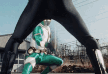 Power Rangers Green Ranger GIF - Power Rangers Green Ranger Hit Balls GIFs