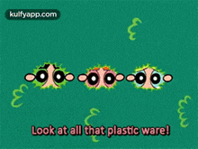 Look At All That Plastic Ware!.Gif GIF