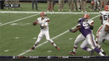 How Madden Passing Is GIF - Cleveland Browns Minnesota Nfl GIFs