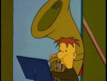 The Simpsons French Horn GIF - The Simpsons French Horn GIFs